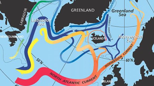 Oceaanstromen Noordelijk Halfrond